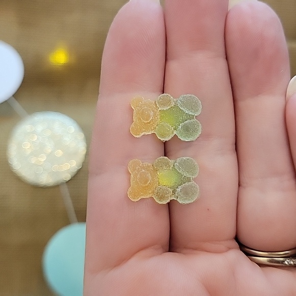 Beyond Adorable Other - 🔥LAST PAIR🔥 CITRUS SUGAR GUMMY BEAR STUD EARRINGS